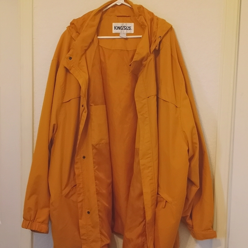 Yellow parka